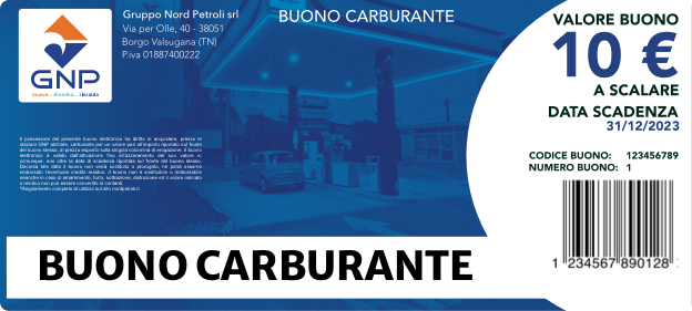 Buoni Elettronici Carburanti - GNP Carburanti